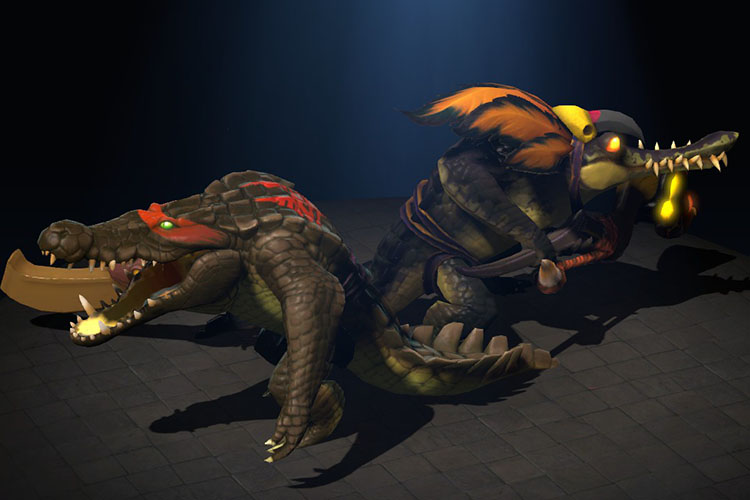 Открыть - Reptilian Refuge Dire Creeps для Warcraft 3 Hero Sounds